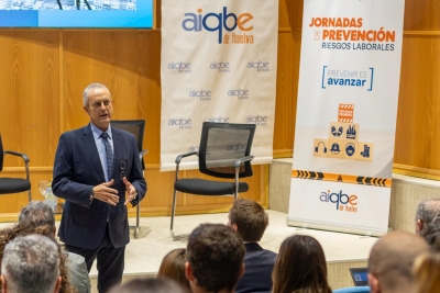 AIQBE celebra su I Jornada de Prevencion de Riesgos Laborales.