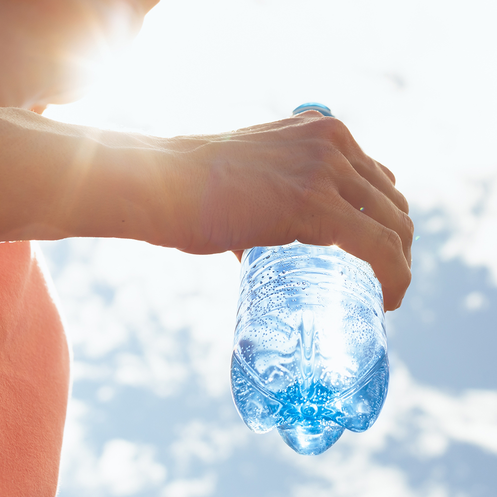 Agua potable gracias al cloro.